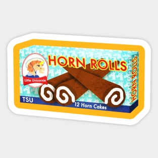 Unicorn Horn Rolls Sticker